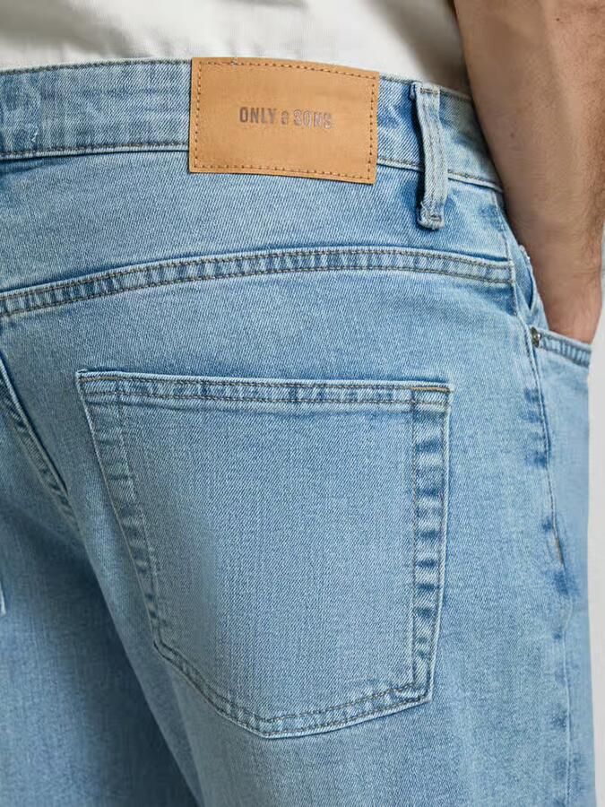 Only & Sons Regular fit jeans van katoenmix model 'WEFT' - Foto 4