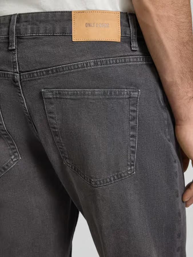 Only & Sons Regular fit jeans van katoenmix model 'WEFT' - Foto 2