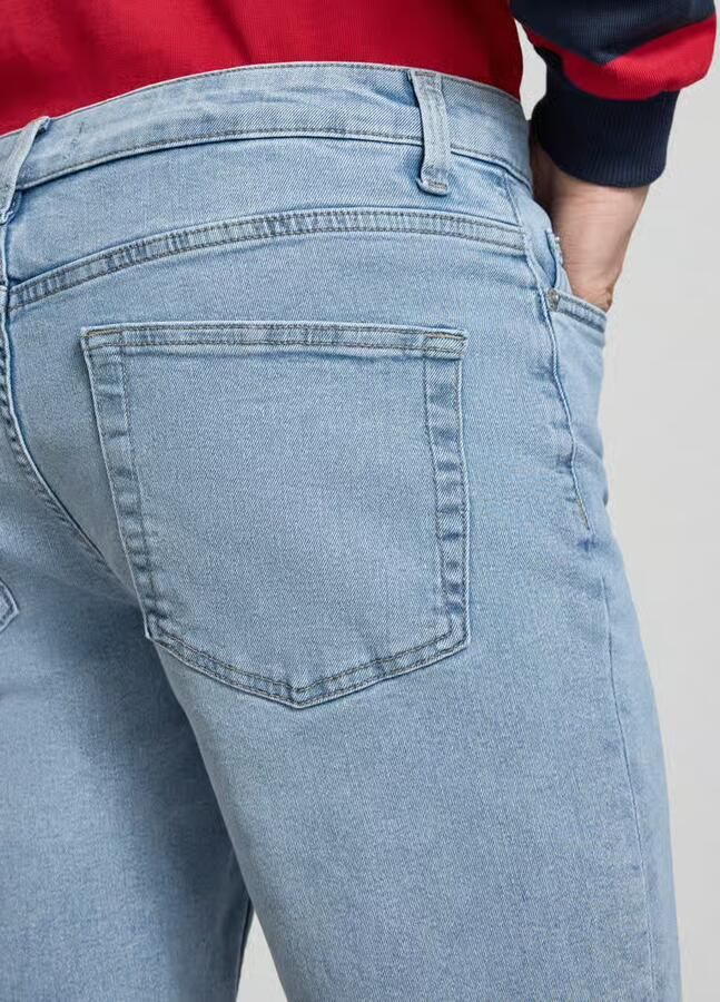 Only & Sons regular fit jeansshorts van katoenmix model 'PLY LBD 6185' - Foto 4