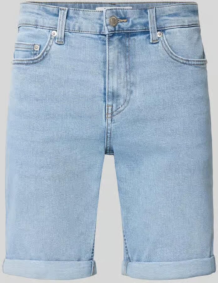 Only & Sons regular fit jeansshorts van katoenmix model 'PLY LBD 6185' - Foto 5