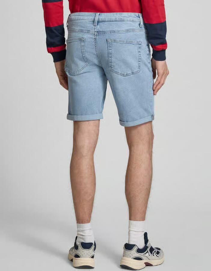 Only & Sons regular fit jeansshorts van katoenmix model 'PLY LBD 6185' - Foto 4
