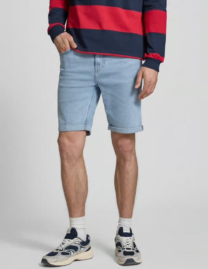 Only & Sons regular fit jeansshorts van katoenmix model 'PLY LBD 6185' - Foto 5