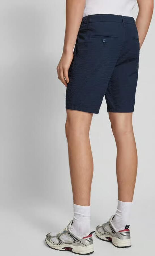 Only & Sons Regular fit korte broek met structuurmotief model 'LEO LIFE' - Foto 5