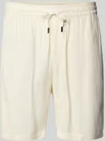Only & Sons regular fit korte broek van mix van viscose en linnen model 'TEL LATHAM'