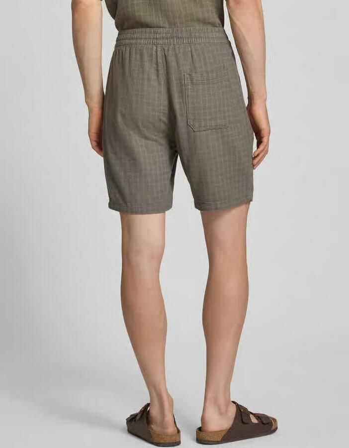 Only & Sons regular fit korte broek van mix van viscose en linnen model 'TEL LATHAM' - Foto 2