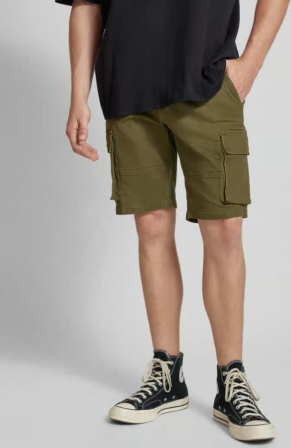 Only & Sons Regular fit korte cargobroek met riemlussen model 'CAM' - Foto 4
