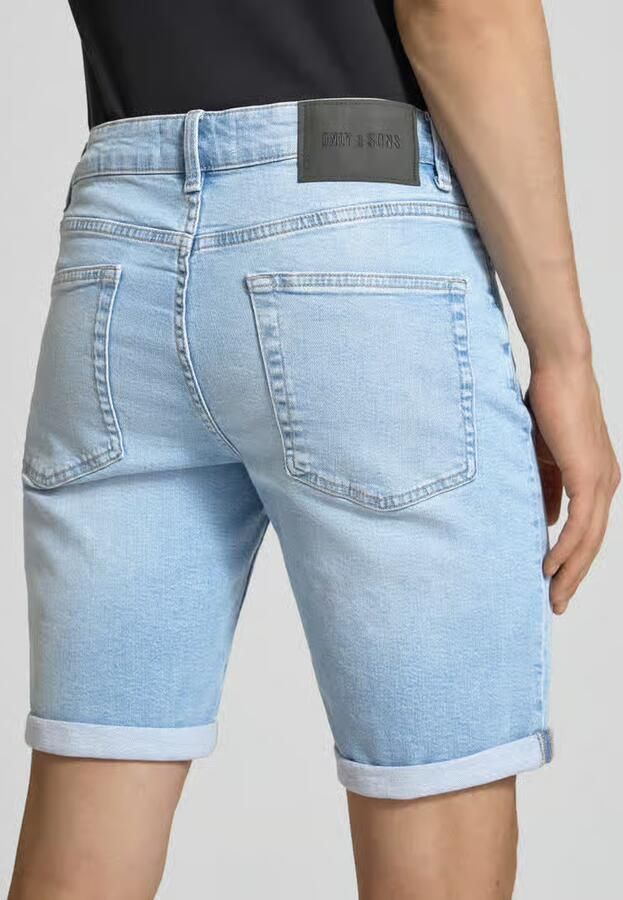 Only & Sons regular fit korte jeans van katoenmix model 'PLY'