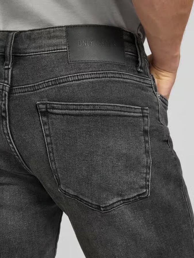 Only & Sons regular fit korte jeans van katoenmix model 'PLY' - Foto 2
