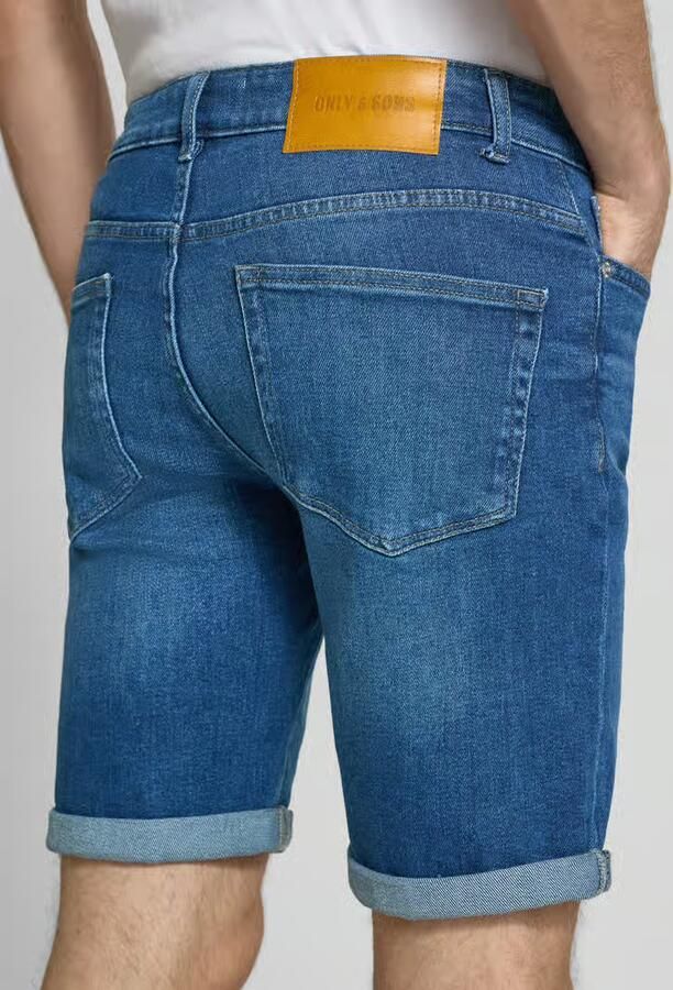 Only & Sons Korte regular fit jeans in 5-pocketmodel model 'PLY' - Foto 10
