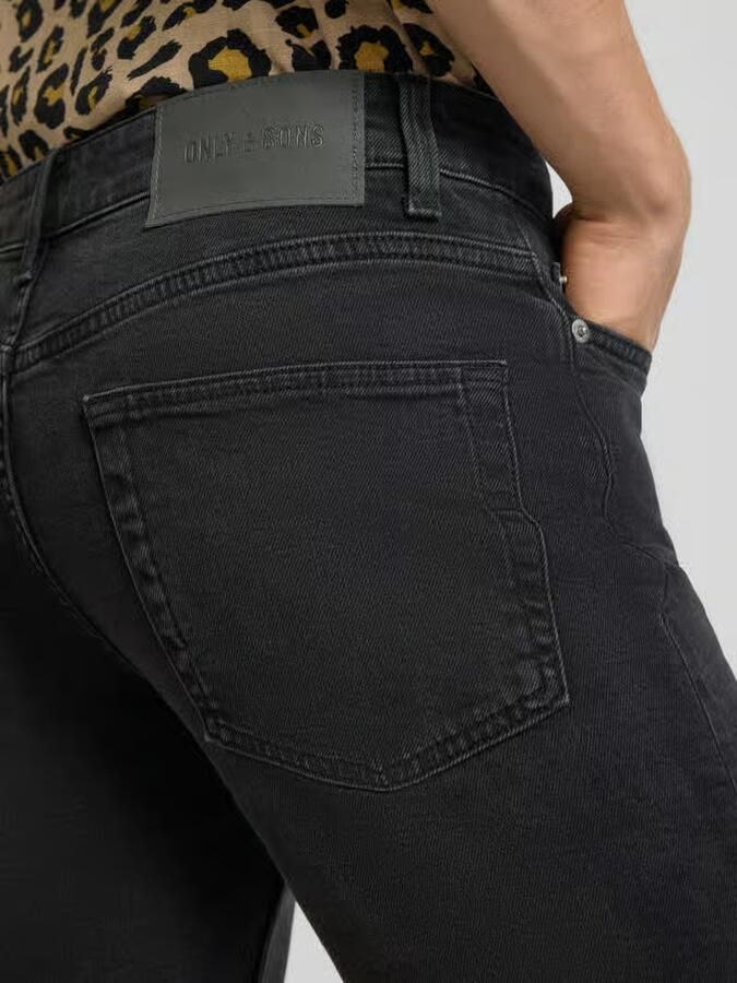 Only & Sons regular fit korte jeans van katoenmix model 'PLY' - Foto 2