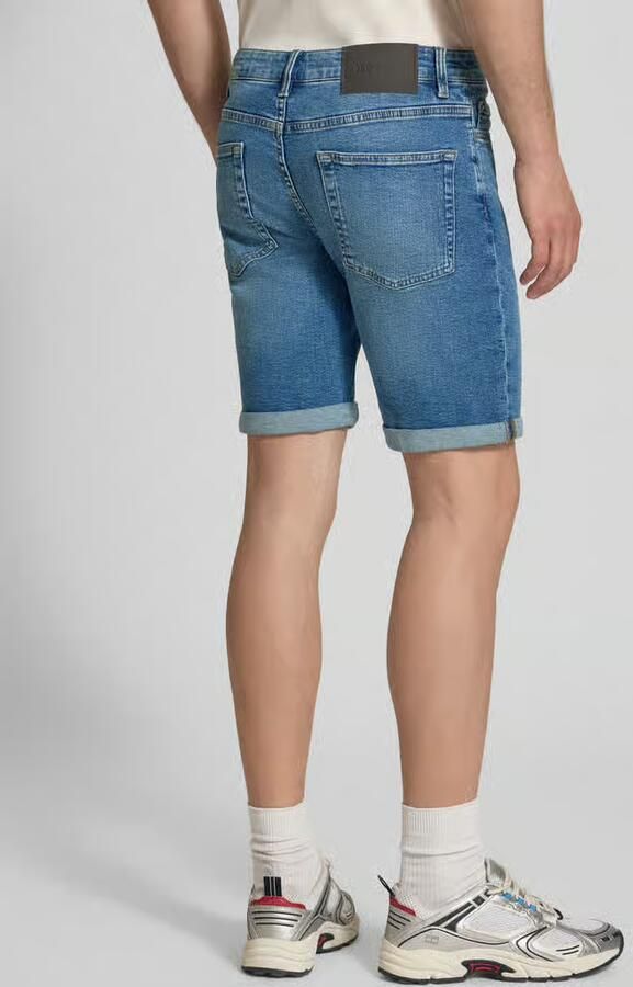 Only & Sons regular fit korte jeans van katoenmix model 'PLY' - Foto 4