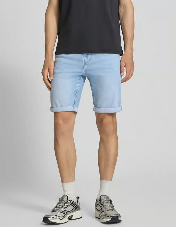 Only & Sons regular fit korte jeans van katoenmix model 'PLY' - Foto 3