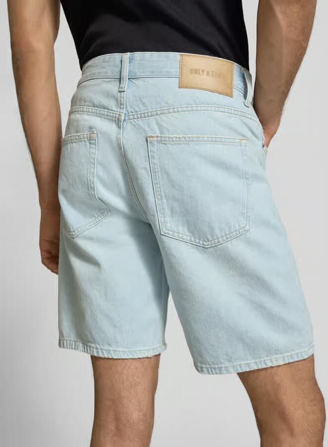 Only & Sons regular fit korte jeans van puur katoen model 'EDGE' - Foto 4