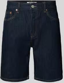 ONLY & SONS ONSEDGE straight regular waist short dark blue denim - Foto 4