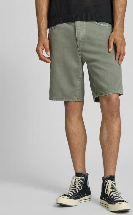 ONLY & SONS Onsedge Green 7979 Tai Dnm Shorts Noos denim straight regular waist short groen - Foto 7