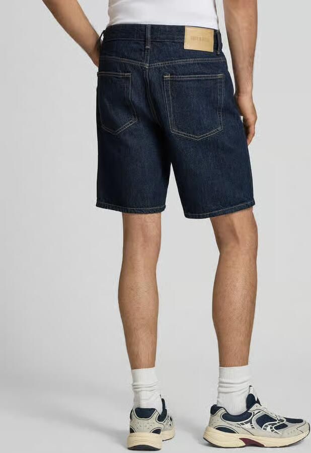 ONLY & SONS ONSEDGE straight regular waist short dark blue denim - Foto 6