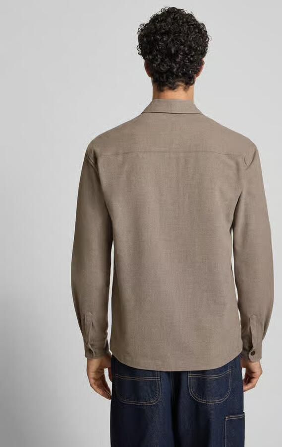 ONLY & SONS Overhemd met lange mouwen ONSMARK BRUSHED 0353 OVERSHIRT