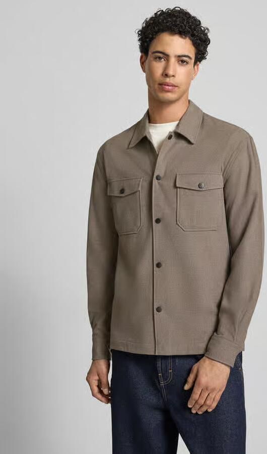 ONLY & SONS Overhemd met lange mouwen ONSMARK BRUSHED 0353 OVERSHIRT - Foto 8