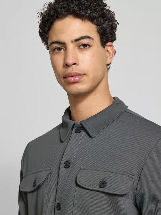 Only & Sons Regular fit overhemdjack met viscose model 'NEWKODYL'