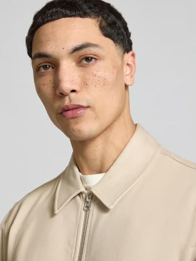 Only & Sons Regular fit overhemdjack van viscosemix Model 'JAKES'
