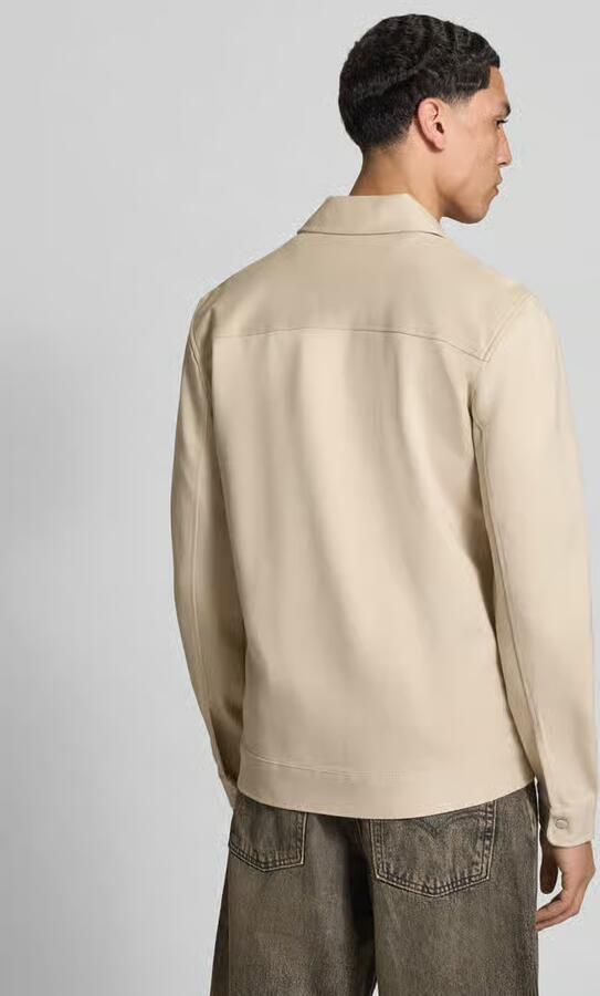 Only & Sons Regular fit overhemdjack van viscosemix Model 'JAKES' - Foto 4