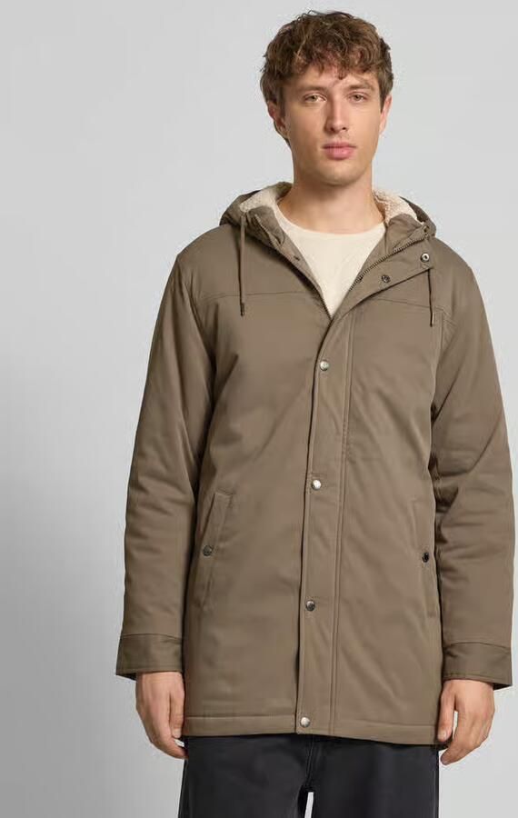 Only & Sons Regular fit parka met teddybont in de capuchon model 'ALEXANDER' - Foto 4