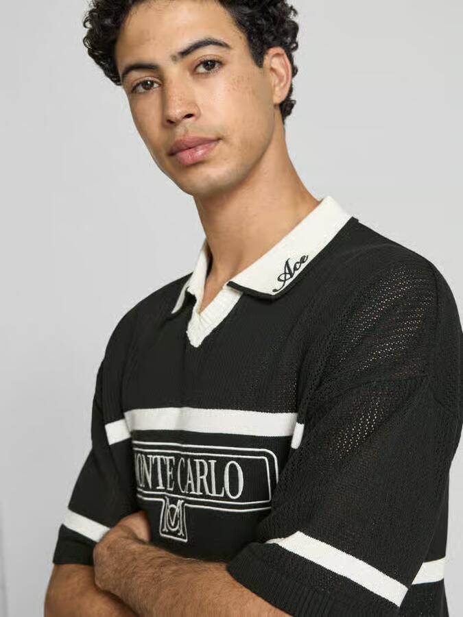 Only & Sons regular fit poloshirt van katoenmix model 'ACE LIFE'