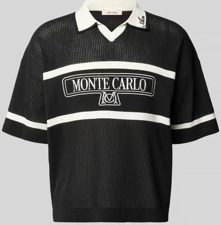 Only & Sons regular fit poloshirt van katoenmix model 'ACE LIFE' - Foto 2