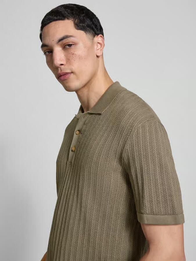Only & Sons regular fit poloshirt van katoenmix model 'MOON' - Foto 5