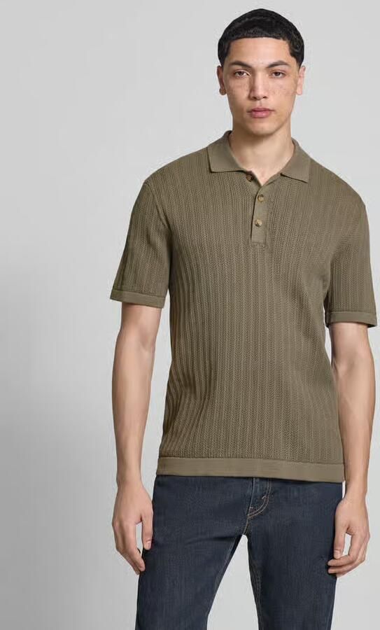 Only & Sons regular fit poloshirt van katoenmix model 'MOON' - Foto 6