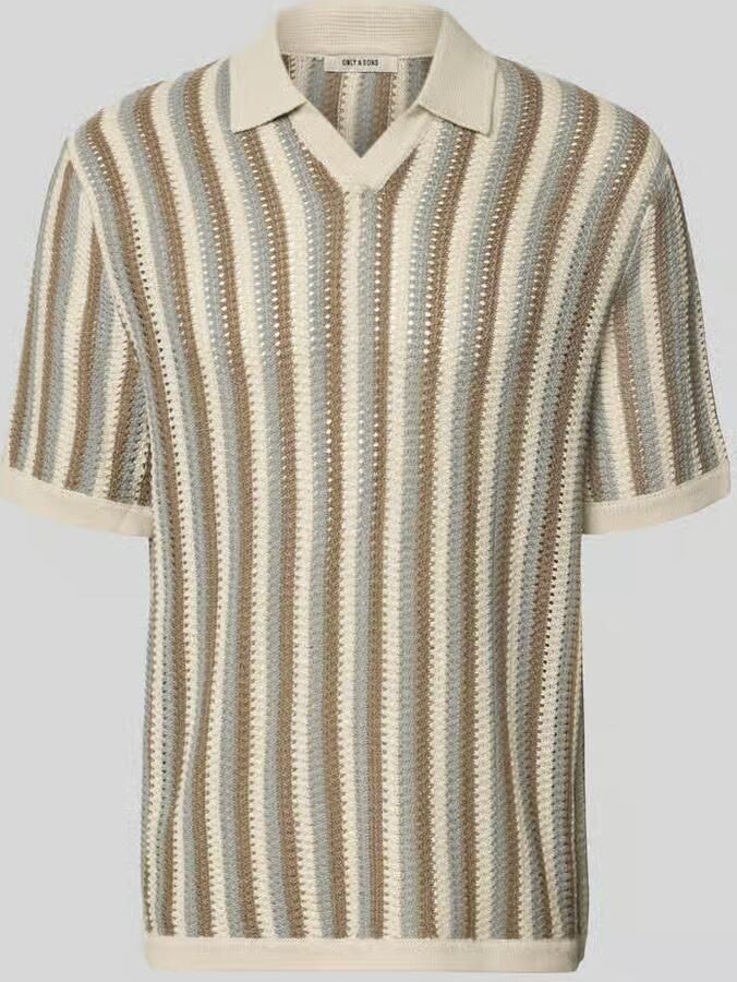 Only & Sons regular fit poloshirt van katoenmix model 'THUE' - Foto 2