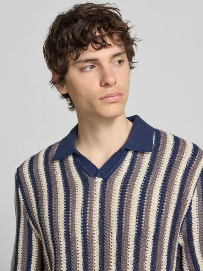 Only & Sons regular fit poloshirt van katoenmix model 'THUE'