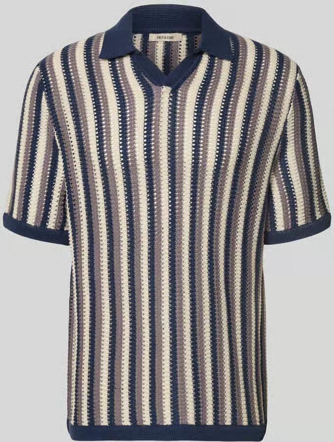 Only & Sons regular fit poloshirt van katoenmix model 'THUE' - Foto 2