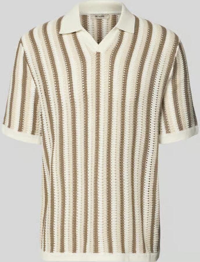 Only & Sons regular fit poloshirt van katoenmix model 'THUE' - Foto 2