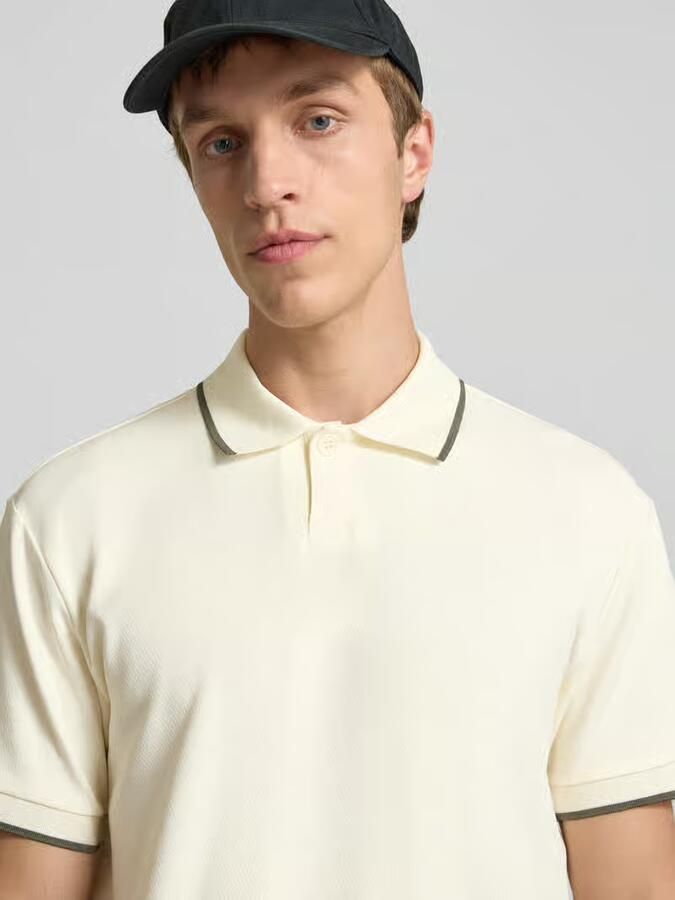 Only & Sons regular fit poloshirt van katoenmix model 'TOMON'