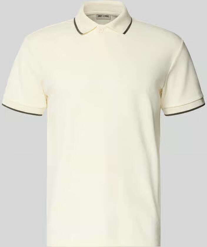 Only & Sons regular fit poloshirt van katoenmix model 'TOMON' - Foto 2