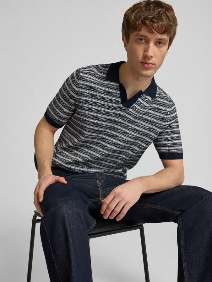 Only & Sons regular fit poloshirt van puur biologisch katoen model 'TILO' - Foto 4