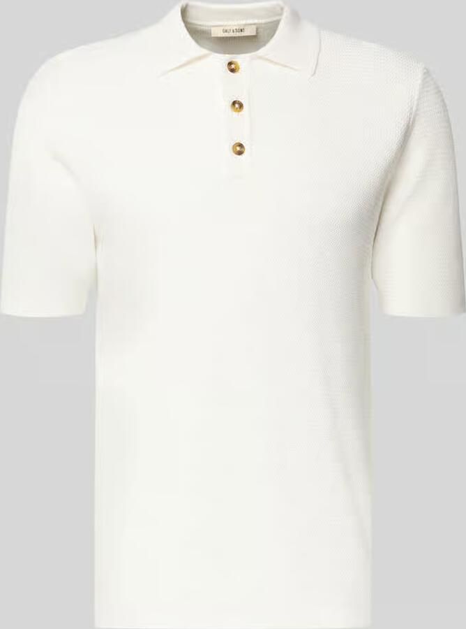 Only & Sons Regular fit poloshirt van puur katoen model 'ERIC'