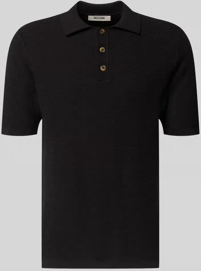 Only & Sons Regular fit poloshirt van puur katoen model 'ERIC'