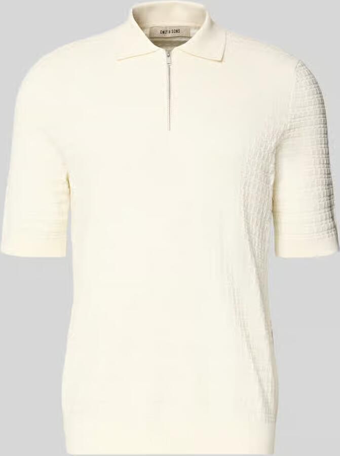 Only & Sons regular fit poloshirt van puur katoen model 'MENU' - Foto 2