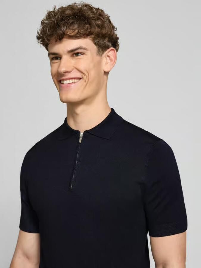 Only & Sons regular fit poloshirt van viscosemix model 'WYLER'
