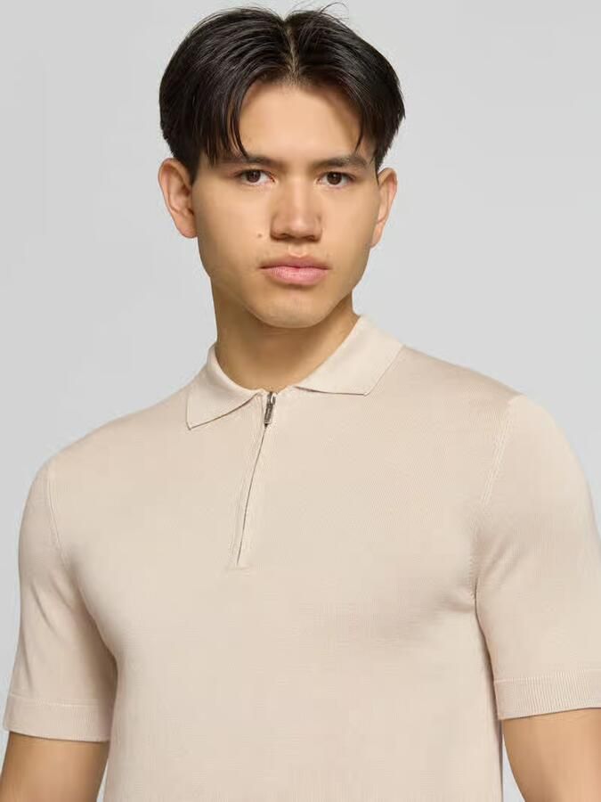 Only & Sons regular fit poloshirt van viscosemix model 'WYLER'