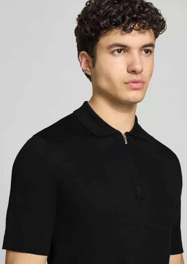 Only & Sons regular fit poloshirt van viscosemix model 'WYLER'