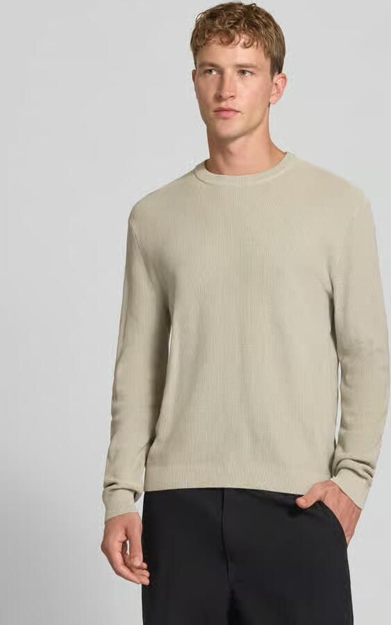 ONLY & SONS Trui met ronde hals ONSTONY DS 12 LS WAFFLE CREW KNIT - Foto 9