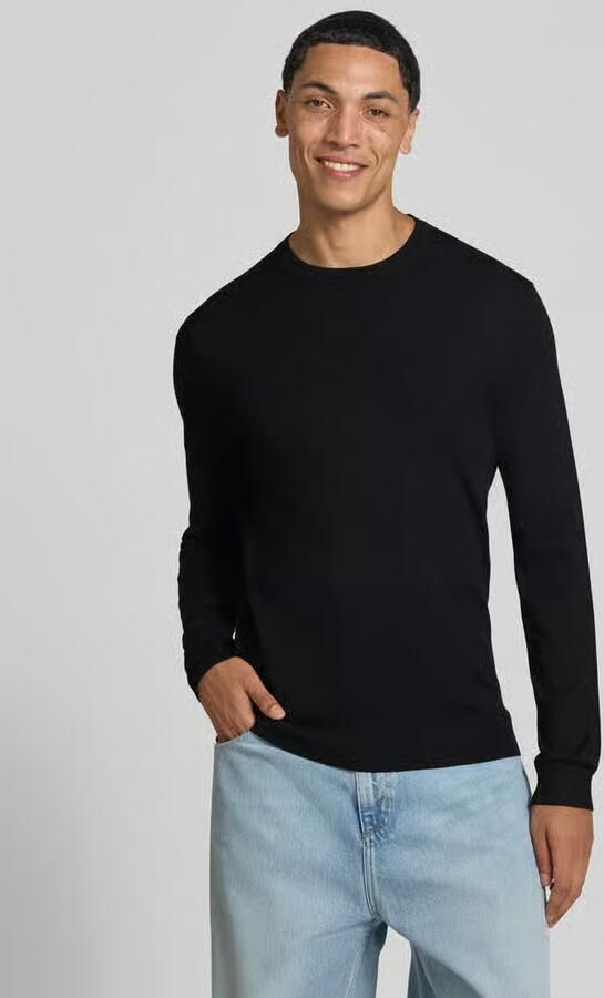 Only & Sons Regular fit gebreide pullover van viscosemix model 'WYLER' - Foto 4