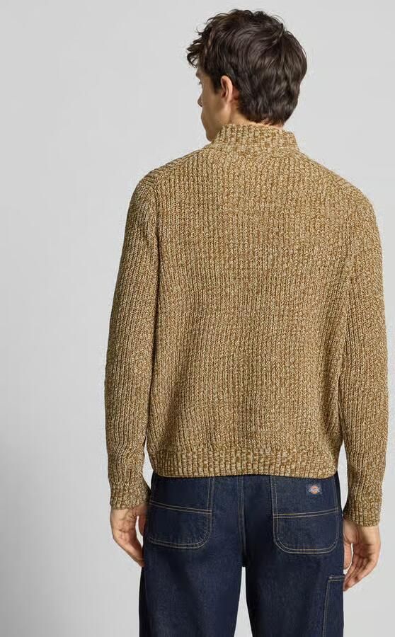 Only & Sons Regular fit schipperstrui met korte ritssluiting model 'JOIN'