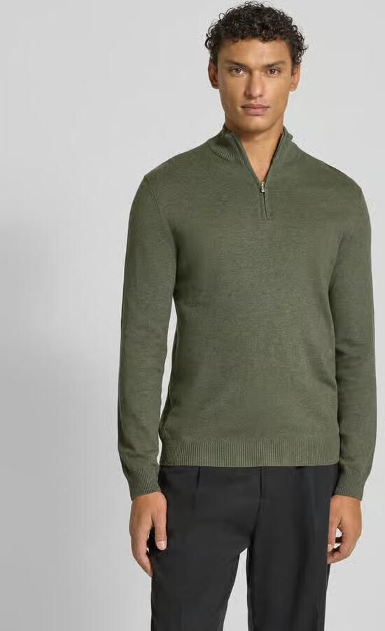 Only & Sons Regular fit schipperstrui van een mix van katoen en viscose model 'LOUI' - Foto 7
