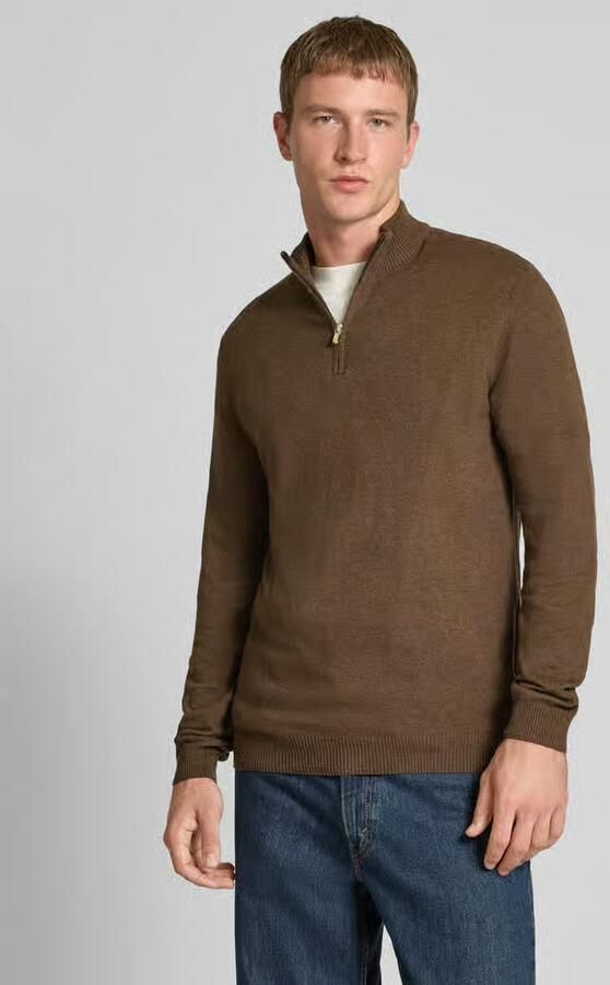 Only & Sons Regular fit schipperstrui van een mix van katoen en viscose model 'LOUI' - Foto 5