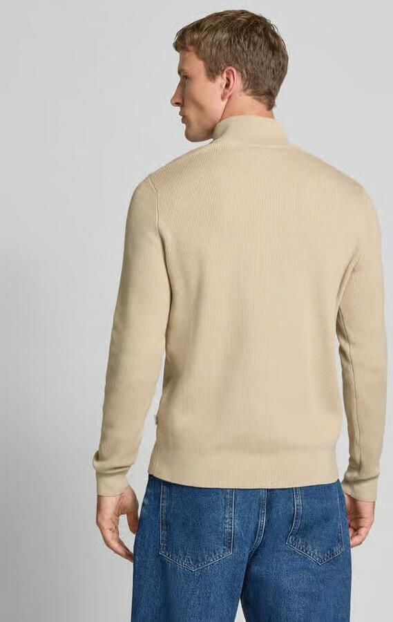 Only & Sons Regular fit gebreide pullover met opstaande kraag model 'PHIL' - Foto 3