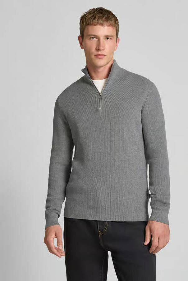 Only & Sons Regular fit gebreide pullover van katoenmix model 'PHIL' - Foto 8